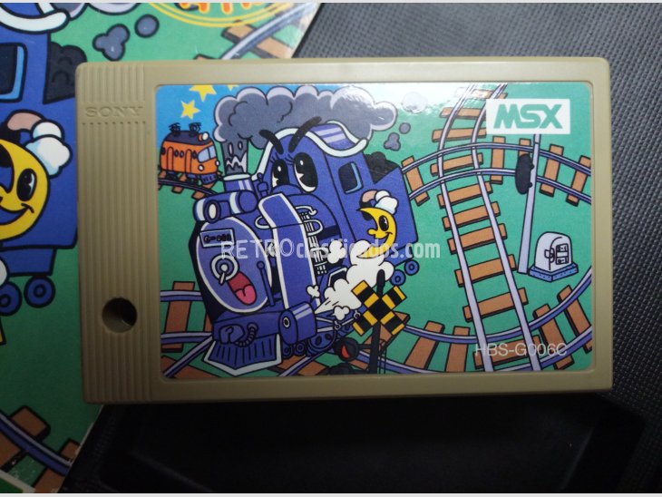 Juego MSX Crazy Train de Konami para HIT BIT de Sony 3