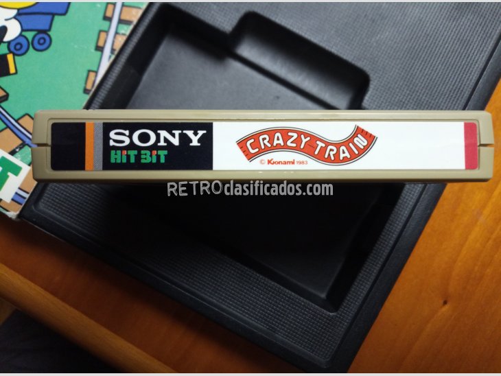 Juego MSX Crazy Train de Konami para HIT BIT de Sony 4