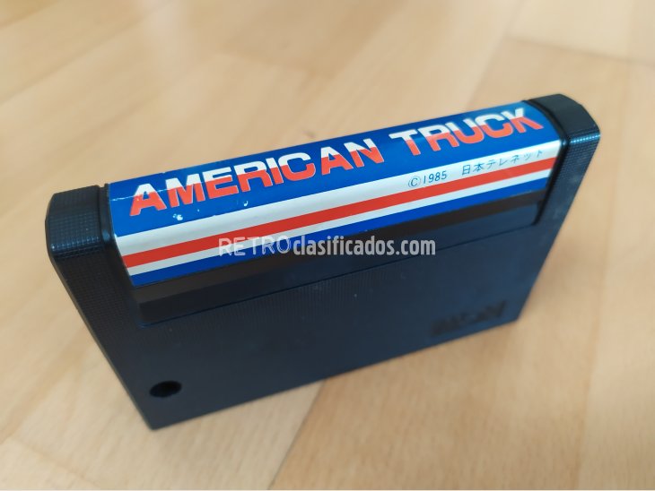 Juego MSX American Truck Telenet 1985 1