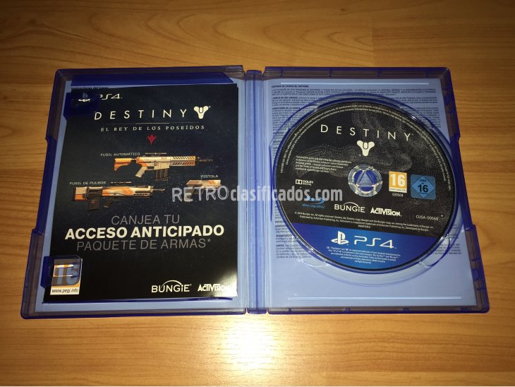 Destiny juego original PlayStation 4 2