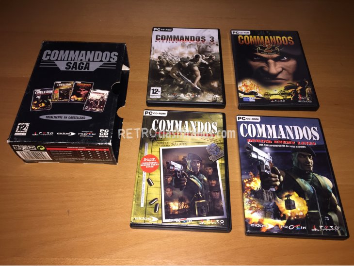 Commandos Saga juego original PC 1