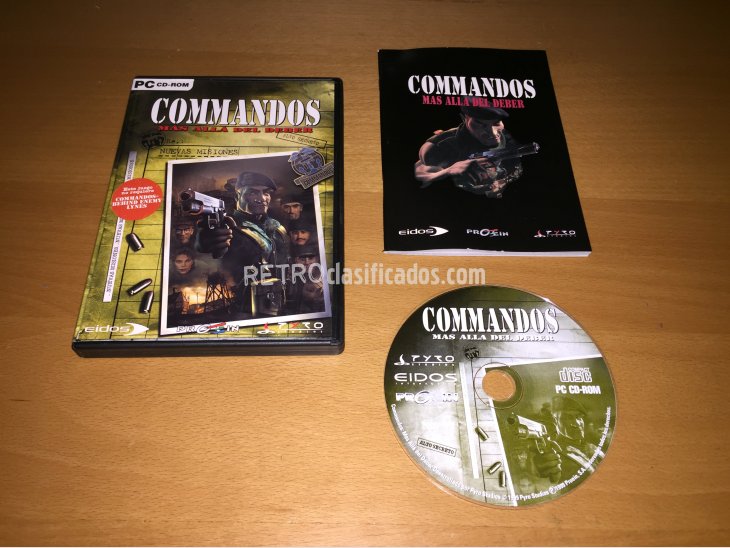 Commandos Saga juego original PC 2