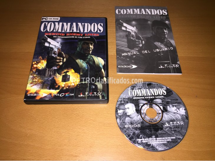 Commandos Saga juego original PC 3
