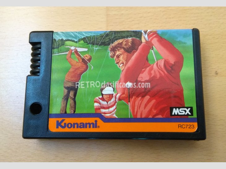 Juego MSX Konami's Golf Konami 1985 2