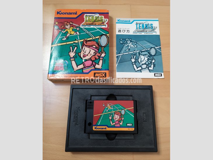 Juego Konami´s Tennis Konami 1985 Japón 1