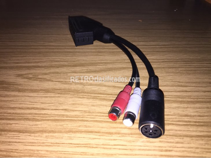 Cable RGB Scart para monitores Amstrad CTM 644 2