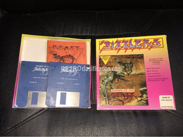 Shadow of the Beast juego original Atari ST 3