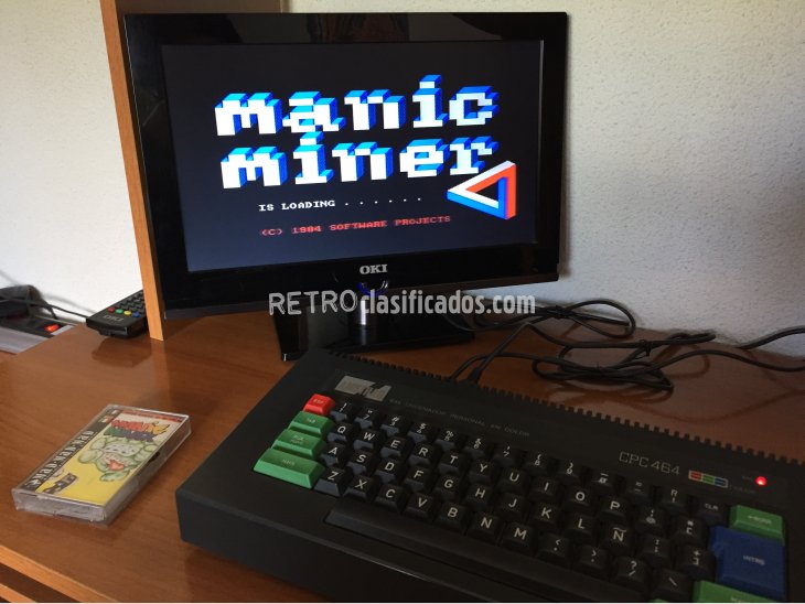 Manic Miner juego original Amstrad 2
