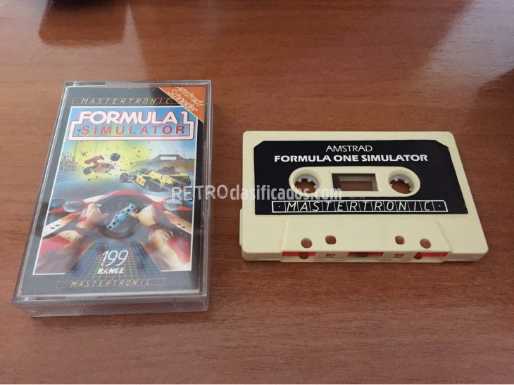 Formula 1 Simulator juego original Amstrad 1