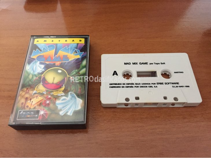 Mad Mix Game juego original Amstrad 1