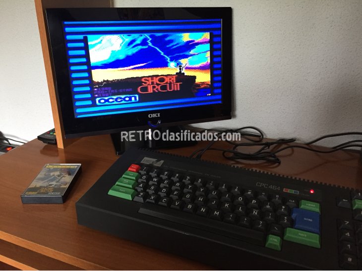 Cortocircuito juego original Amstrad 2