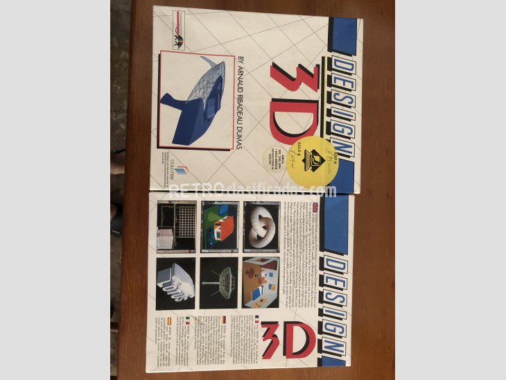 Programa Design 3D Commodore Amiga 1