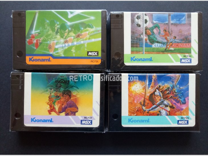 Lote juegos MSX de Konami 4