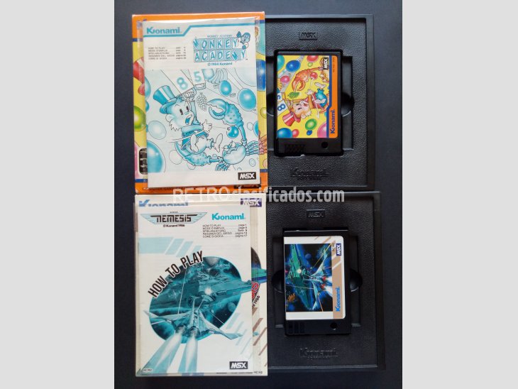 Lote Juegos MSX de Konami COMPLETOS 3