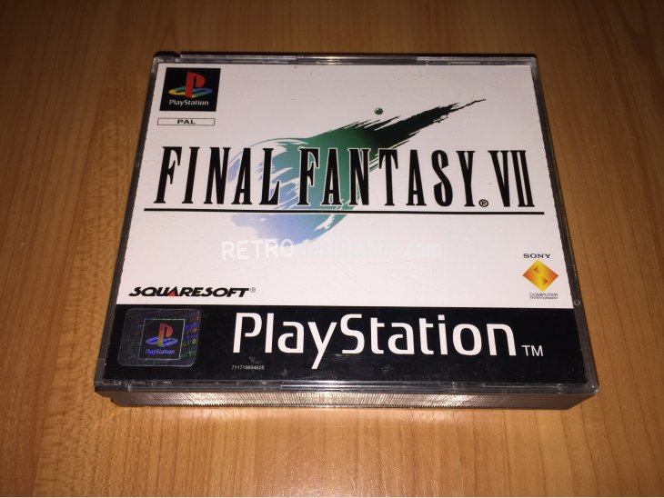 Final Fantasy VII juego original Pal España PSX 3