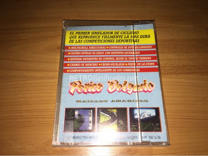 Perico Delgado juego original Spectrum 5