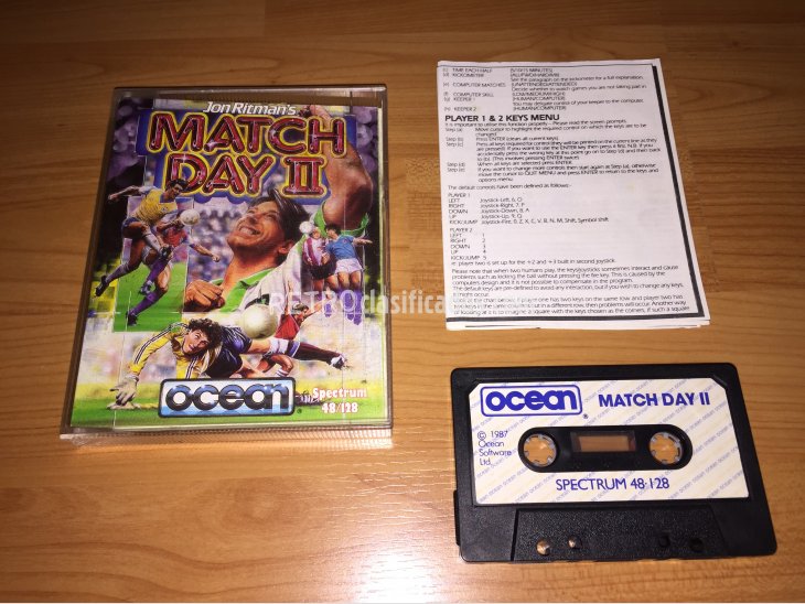 Match Day II juego original Spectrum 1