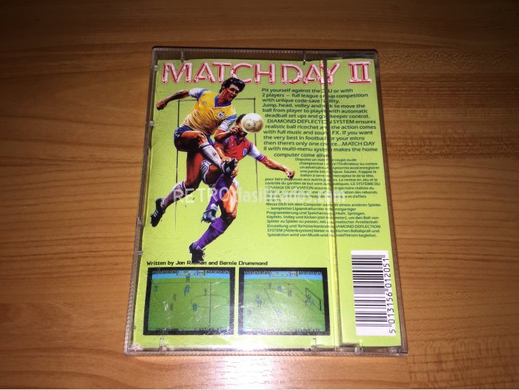 Match Day II juego original Spectrum 5