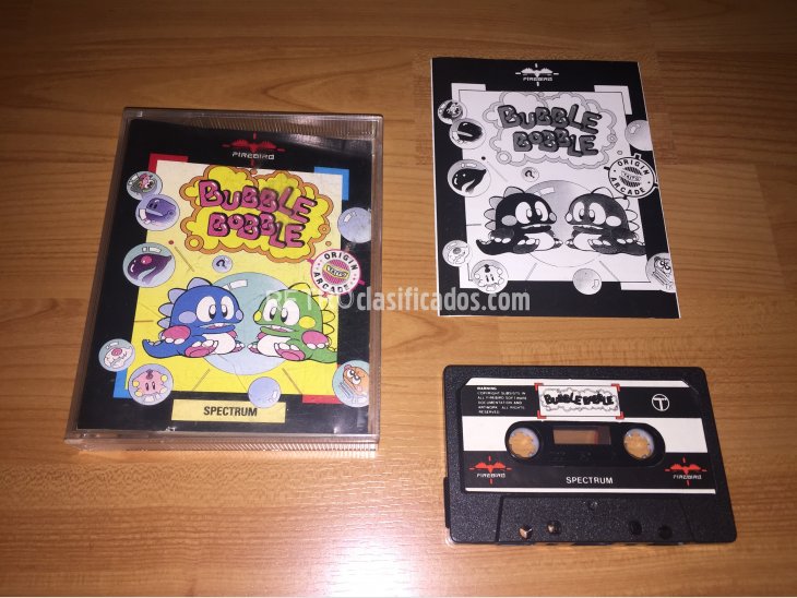 Bubble Bobble juego original Spectrum 1