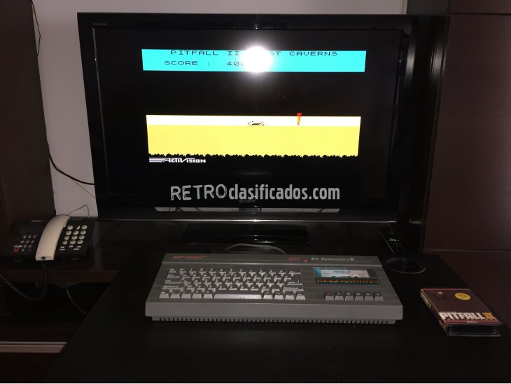 Pitfall II juego original Spectrum 3