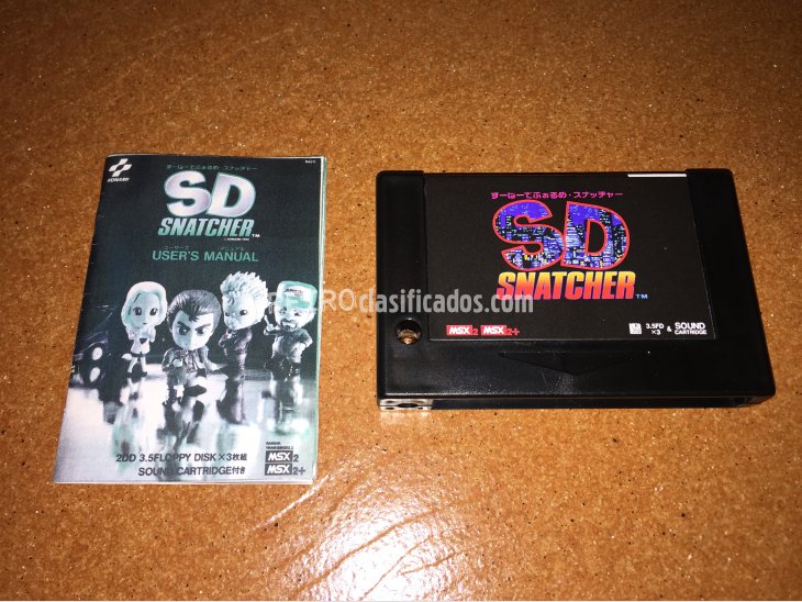 SD Snatcher juego completo MSX2 4