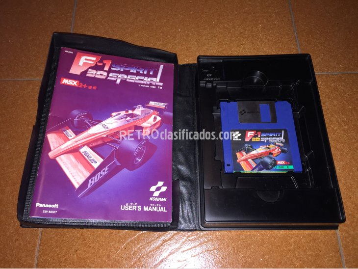 F1 Spirit 3D Special juego original MSX2+ 3