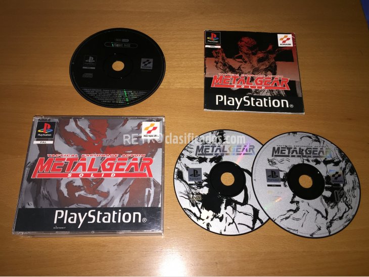 Metal Gear Solid original Pal España PSX 1