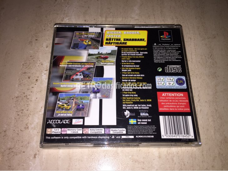 Test Drive 5 Play Station PSX 3