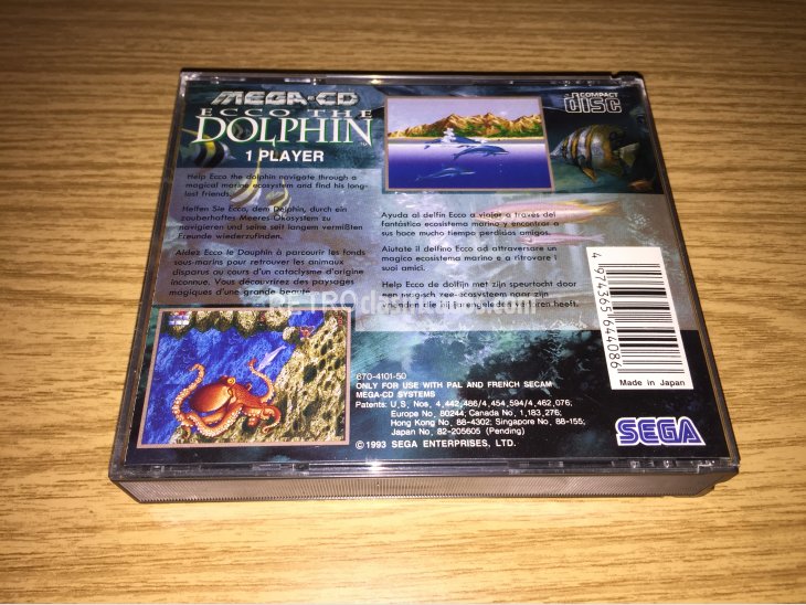 Ecco the Dolphin Mega-CD 4