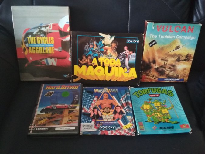 Vendo juegos originales spectrum