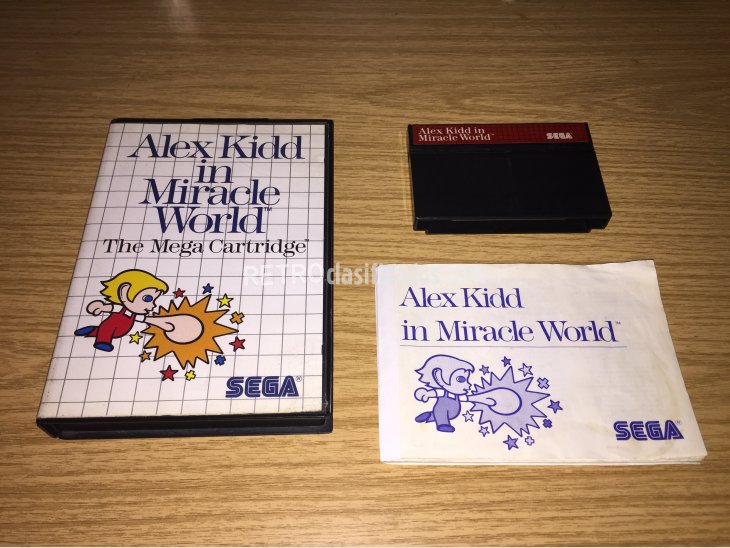 Alex Kidd in Miracle World Master System 1