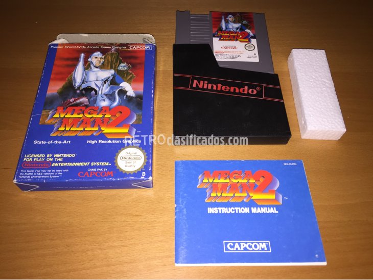 Mega Man 2 juego original Nintendo NES 1