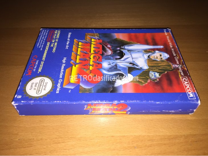 Mega Man 2 juego original Nintendo NES 2