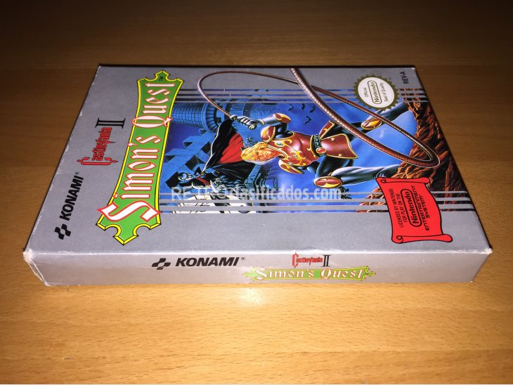 Castlevania 2 juego original Nintendo NES 2