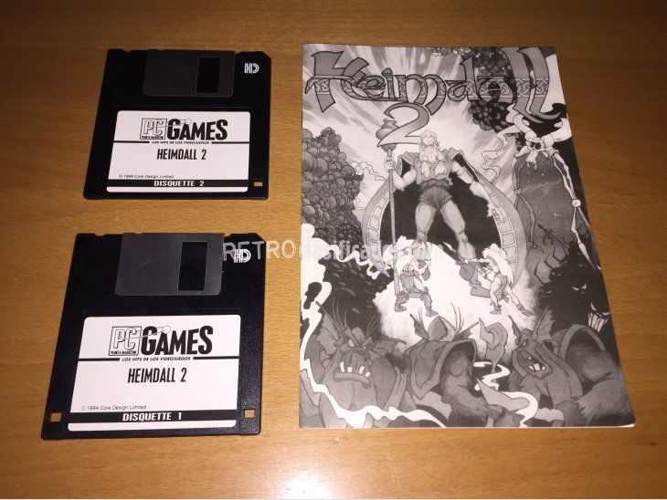 Heimdall 2 juego original PC 2