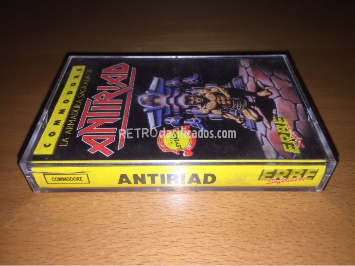 La Armadura Sagrada de Antiriad Commodore 64 2