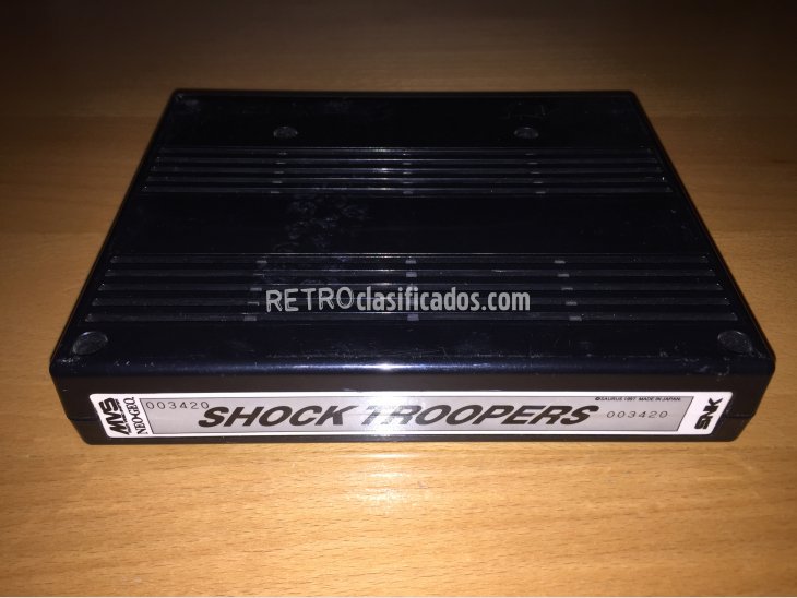 Shock Troopers juego original MVS Neo Geo 2
