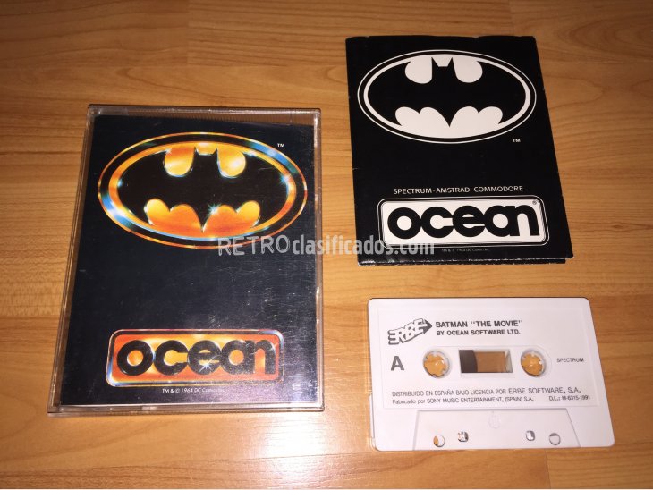 Batman The Movie juego original Spectrum 1