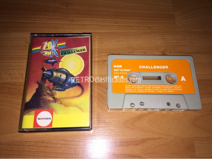 Challenger juego original Spectrum 1
