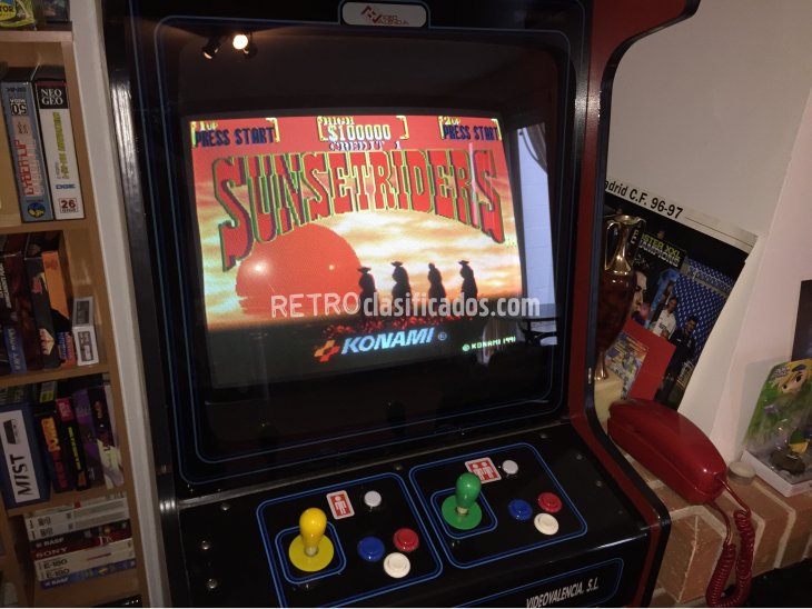 Sunset Riders placa original jamma arcade 2