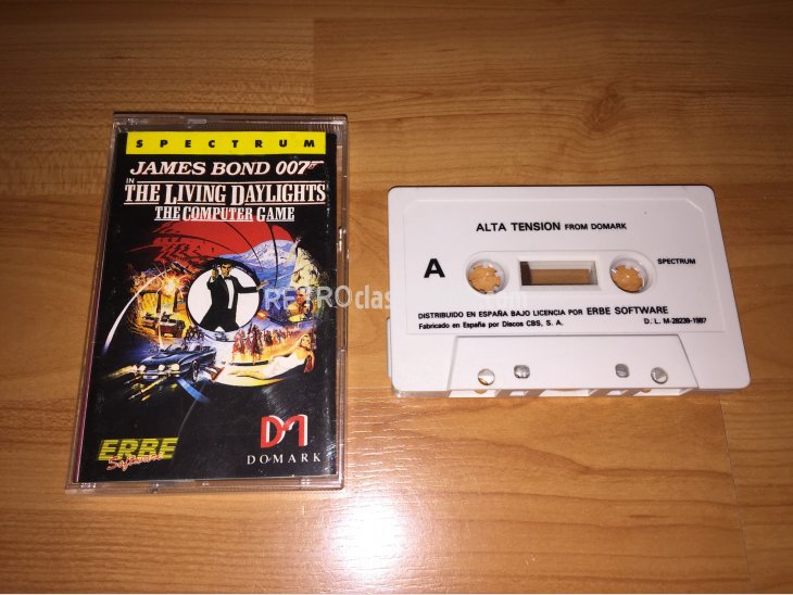 007 Alta Tension juego original Spectrum 1