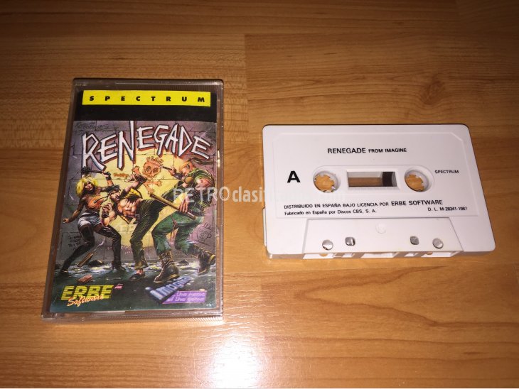 Renegade juego original Spectrum 1