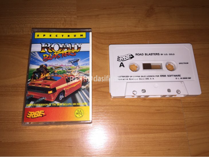 Road Blasters juego original Spectrum 1