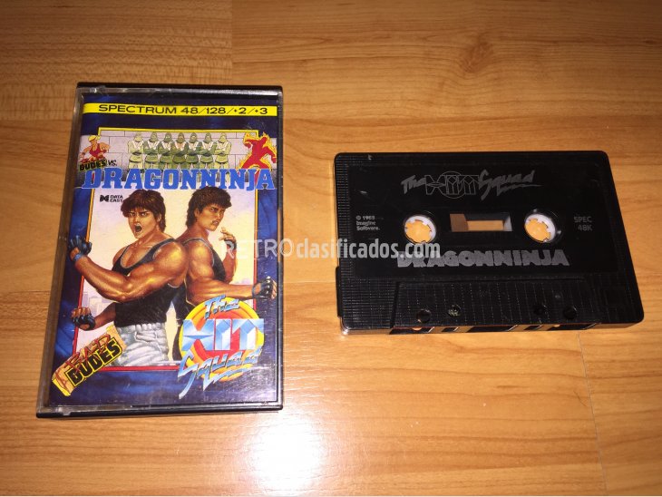 Dragon Ninja juego original Spectrum 1