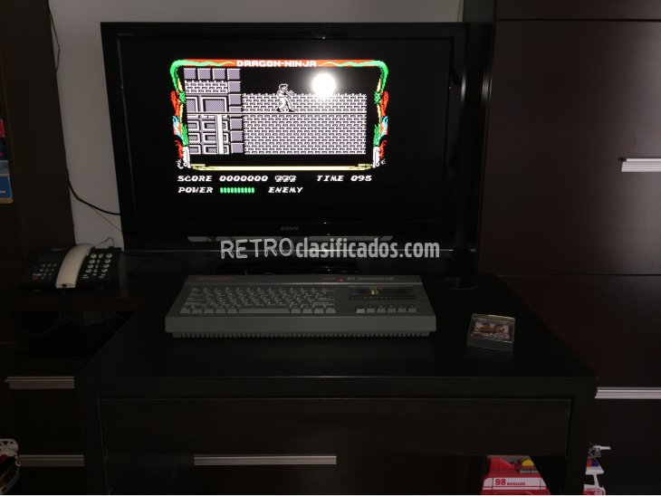 Dragon Ninja juego original Spectrum 2