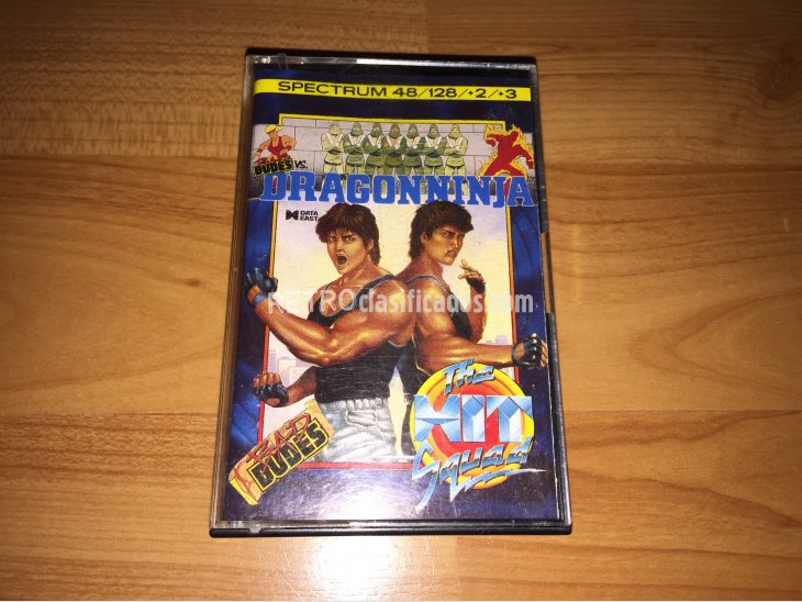 Dragon Ninja juego original Spectrum 3