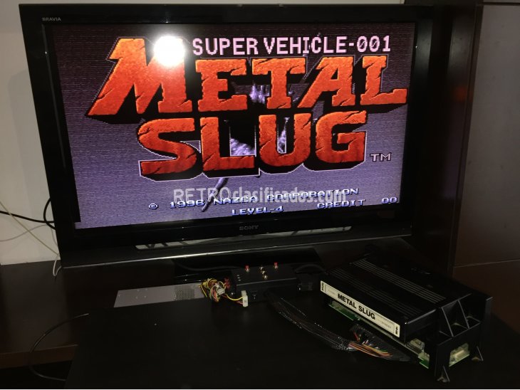 Metal Slug juego original MVS Neo Geo 4
