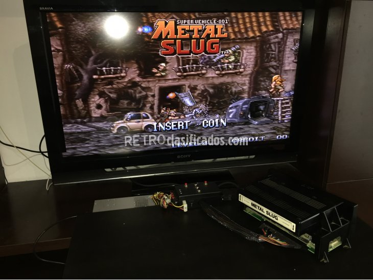 Metal Slug juego original MVS Neo Geo 5