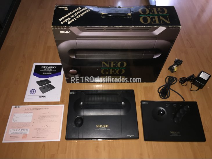 Neo Geo AES consola original completa SNK 1
