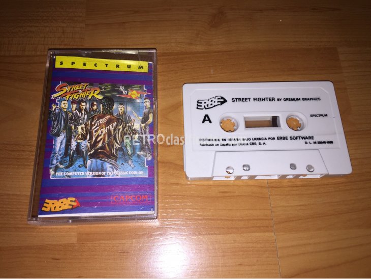 Street Fighter juego original Spectrum 1